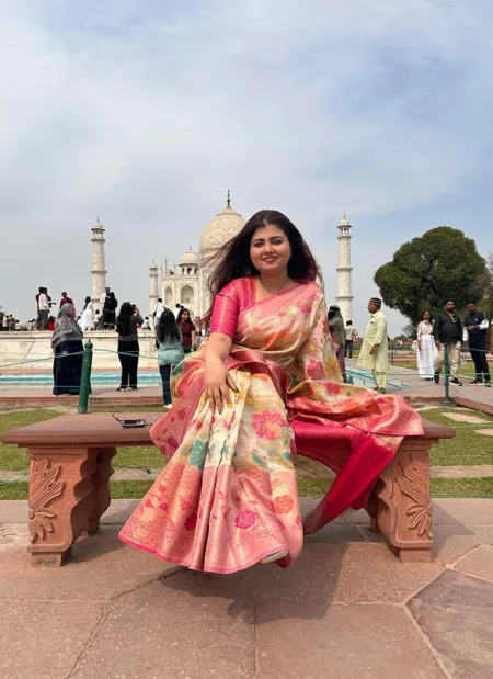 Authentic Banarasi Tissue Saree